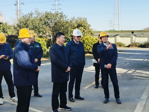 市領導來鑫克化工調研走訪