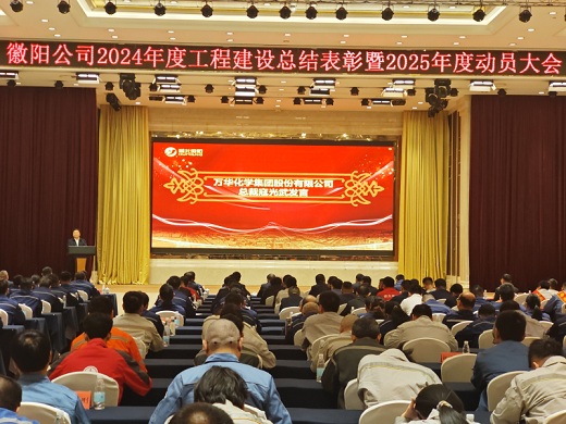 湖北徽陽召開2024年度工程建設(shè)總結(jié)表彰暨2025年度動(dòng)員大會