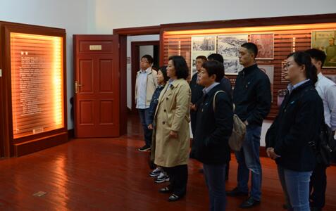 胡啟生來公司調研重點項目建設