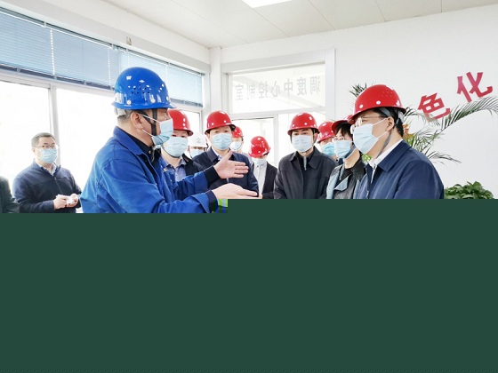 督導節日期間疫情防控和安全生產等工作　市委書記丁純率隊走進華興